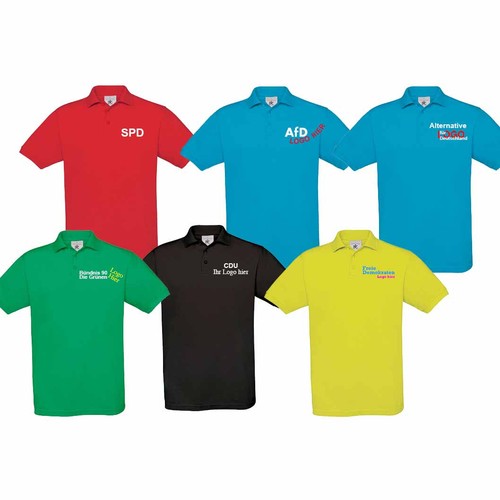 Poloshirt wahlkampf mit - poloshirt,