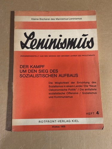 Leninismus heft kampf den - leninismus, 4