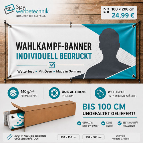 Wahlkampf banner nach - banner, wunsch