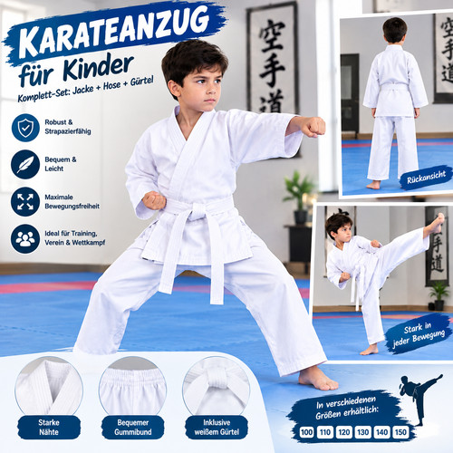 Karateanzug kinder karate - karateanzug, gi