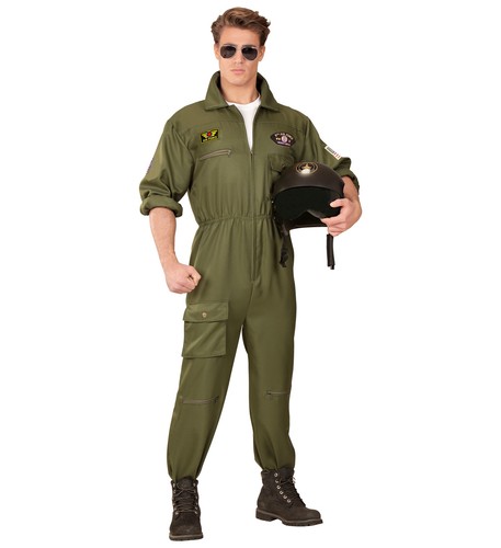 Kampfjet pilot kostüm - kampfjet,